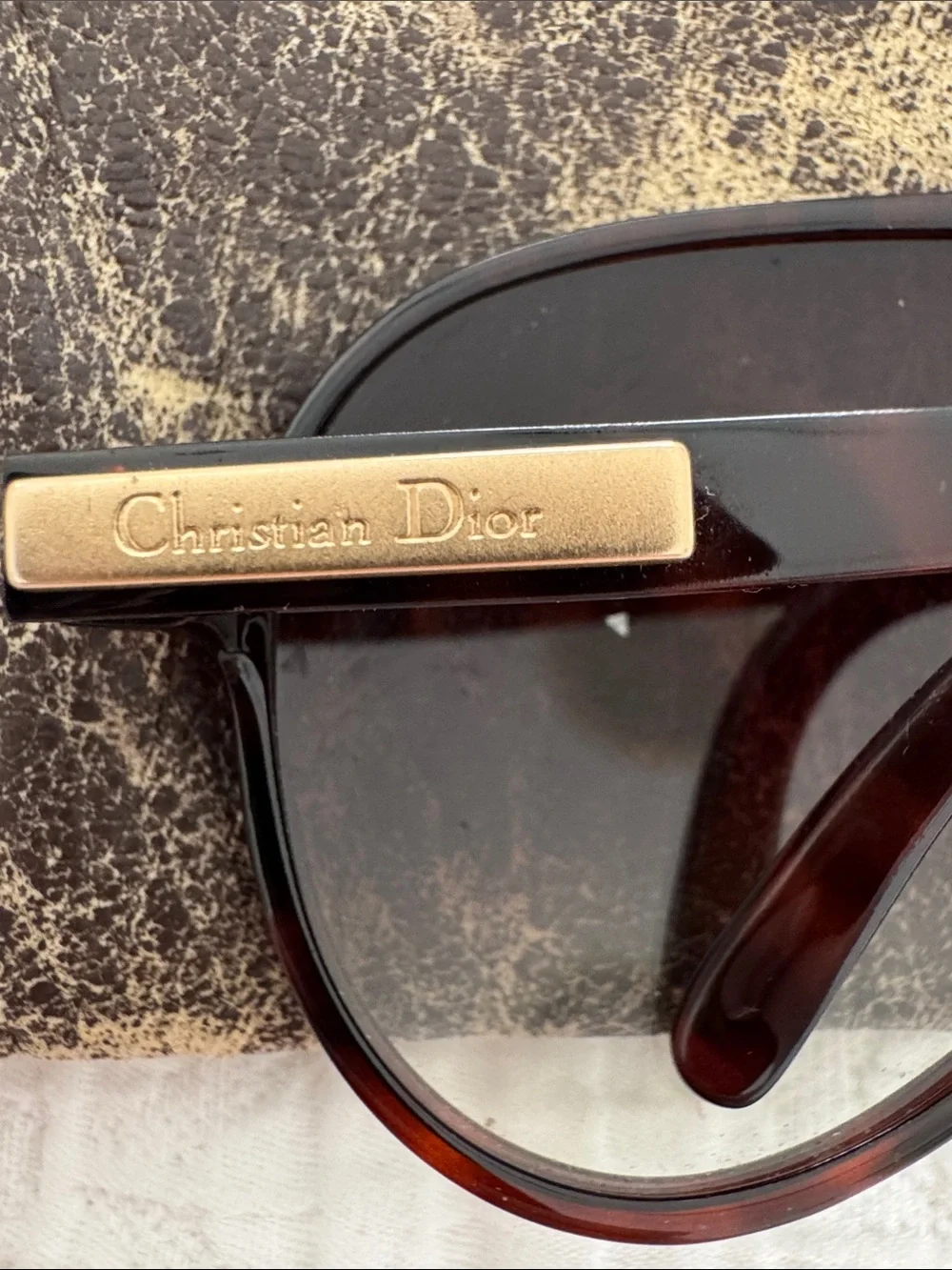 Vintage Christian Dior Monsieur Sunglasses 2211A 10 — Tortoise, Made in Austria